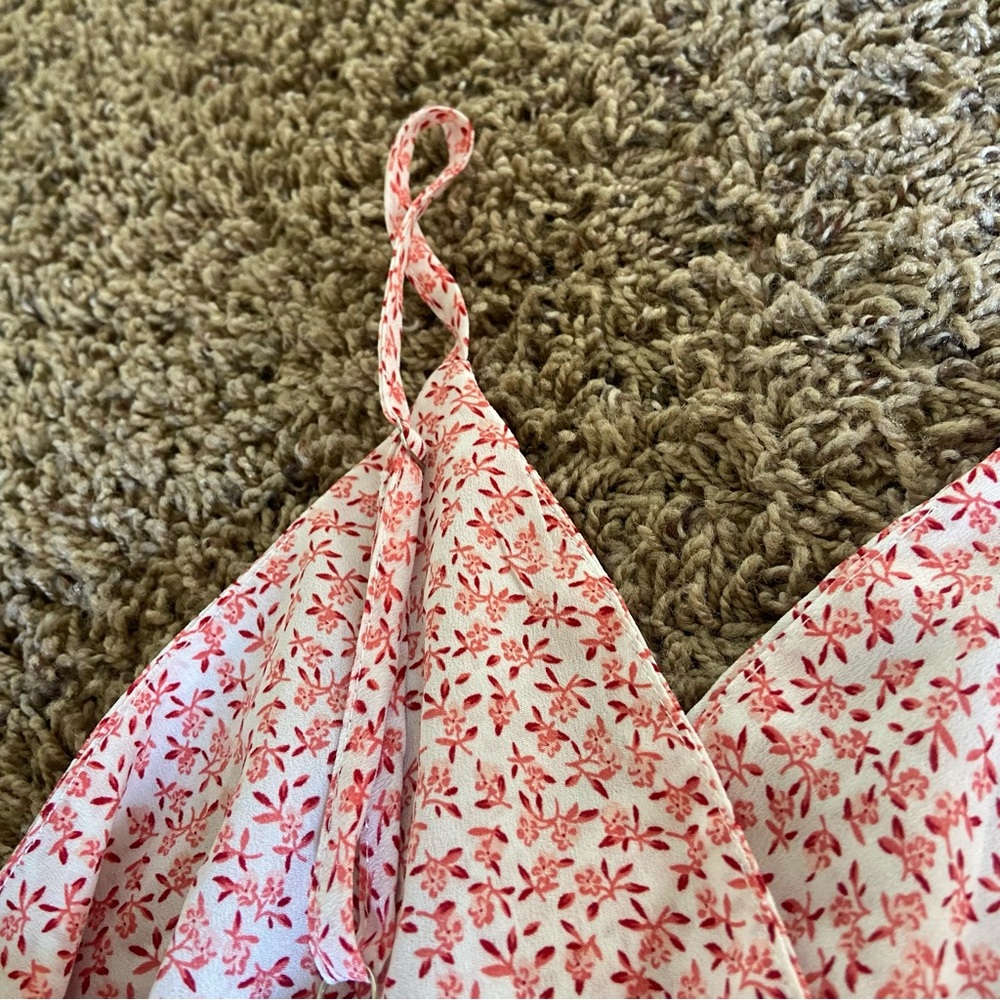 Medium White and Pink Summer Sundress - Picture 6 of 10
